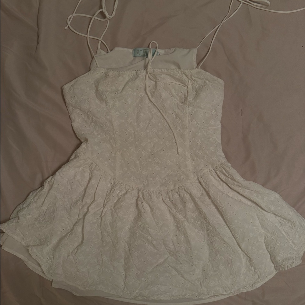 Stella Ivory Lace Dress